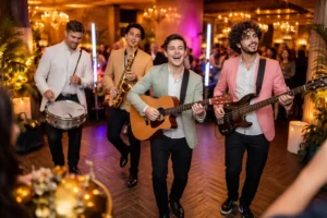 Blog 21 Get an accurate roaming band cost for your 2026 event: book interactive musicians performing among guests for an immersive live music experience.
