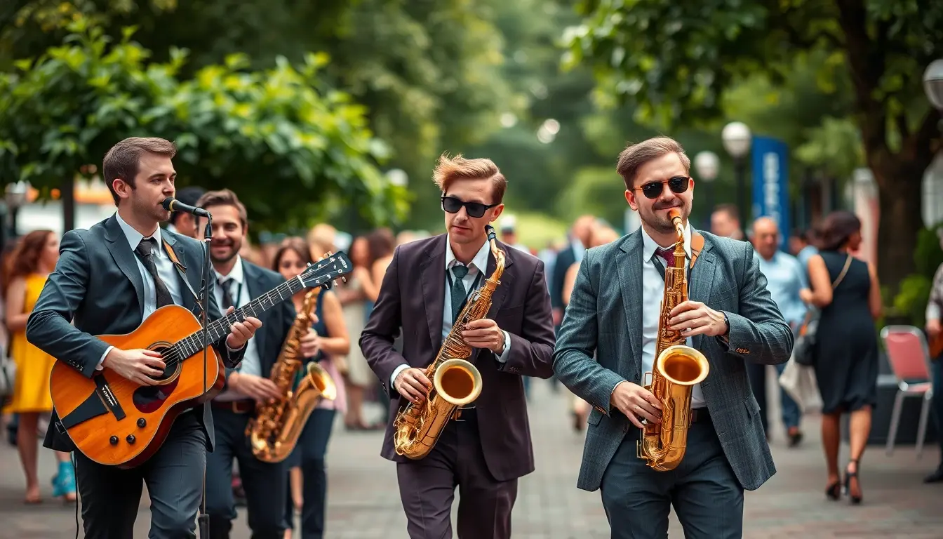 how to hire a strolling band