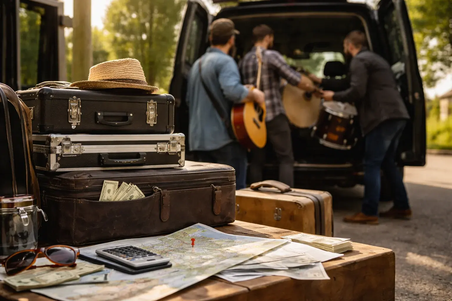 Secure your booking and confirm transparent roaming band travel fees for your upcoming event.