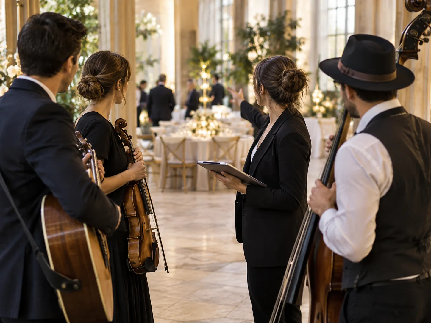 how to brief a roaming band
