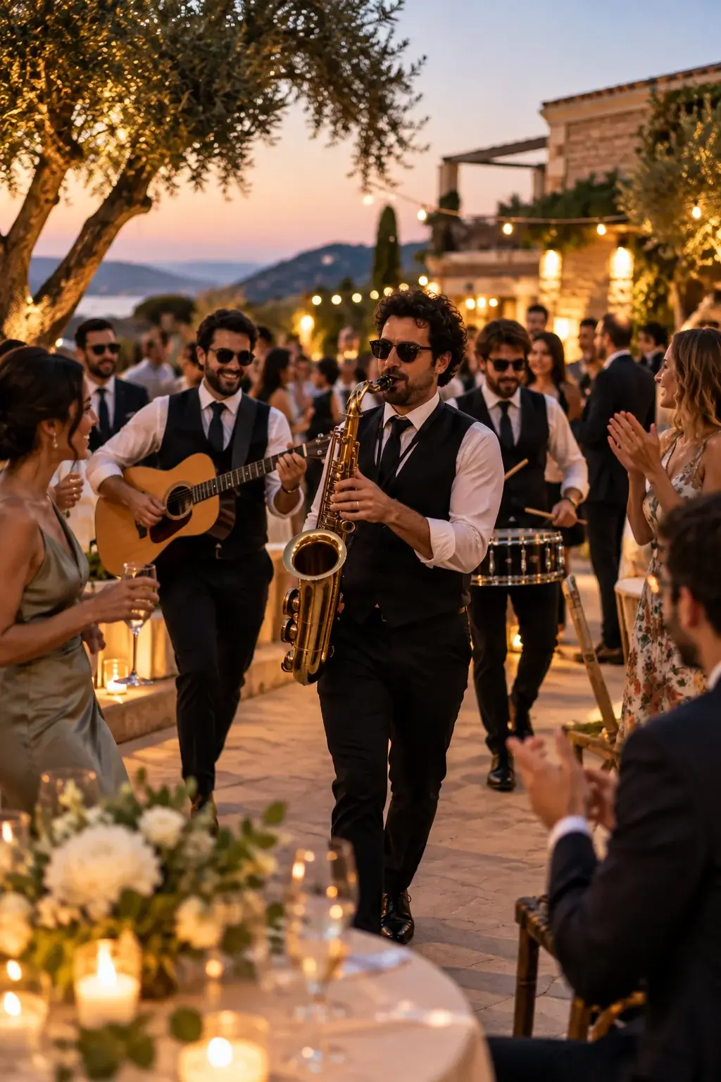 strolling band